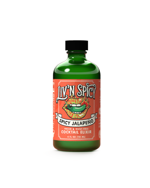 Liv'n Spicy Jalapeño Cocktail Elixir